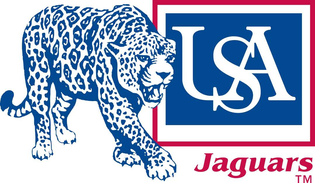 South Alabama Jaguars 1985-2008 Alternate Logo v2 diy iron on heat transfer